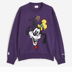Disney 100 × H&M Purple Goofy Sz Small Like New Mens Or Unisex Fit